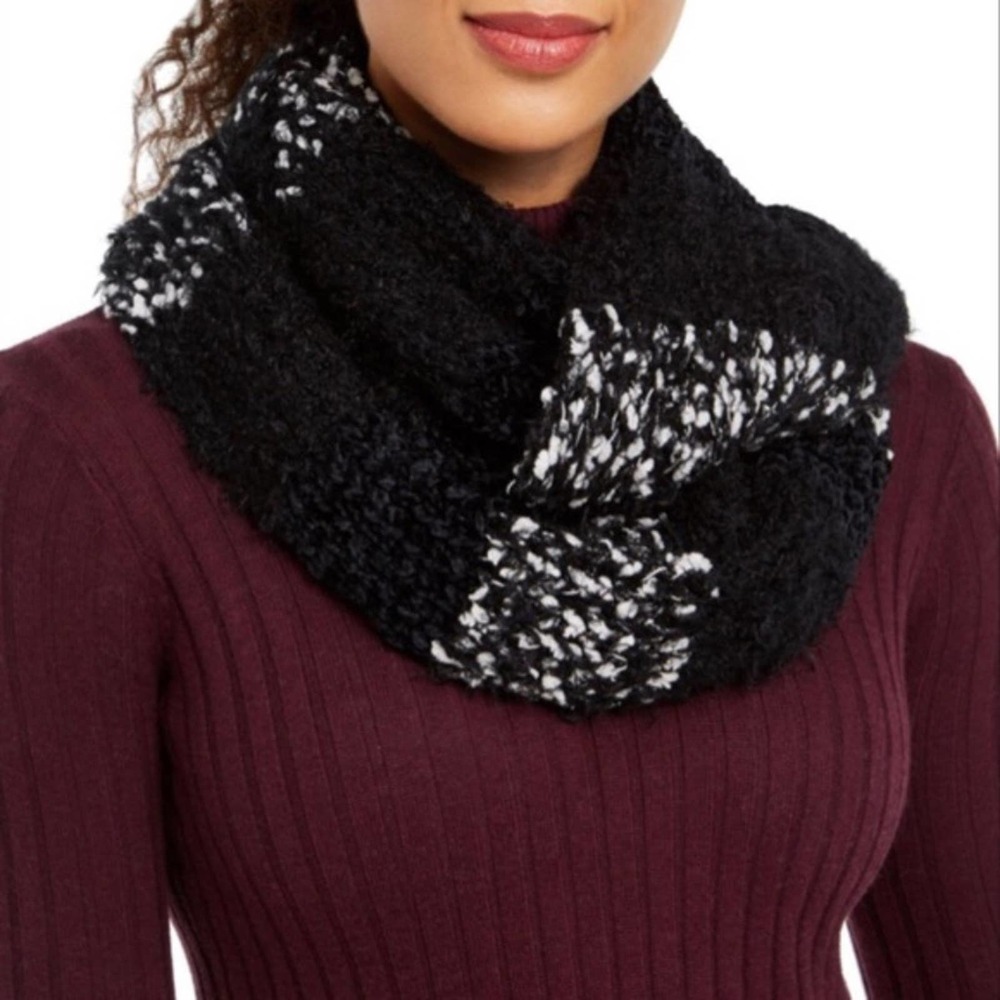 INC Women's Mixed-Yarns Loop Scarf
